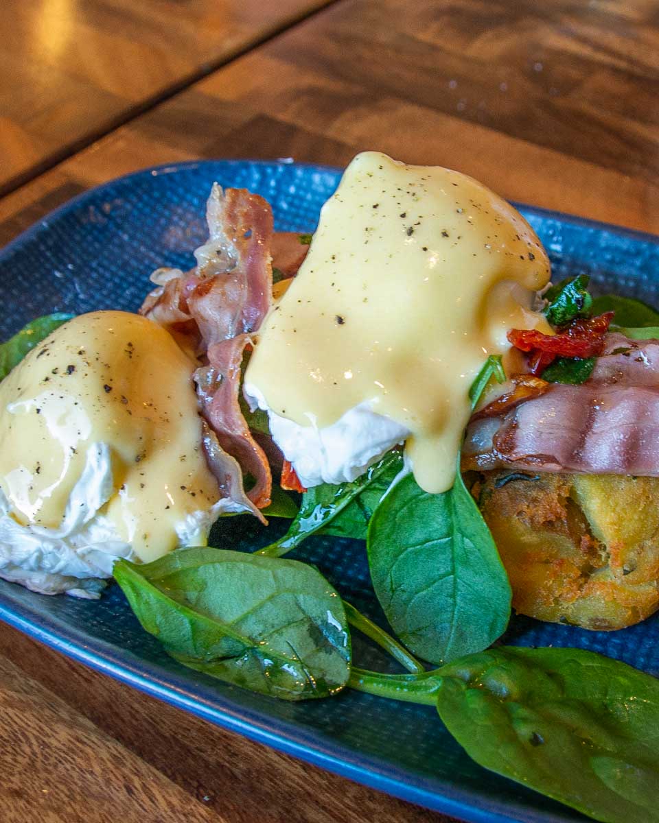 Eggs and bacon at ittle Lefroy’s in Fremantle, WA