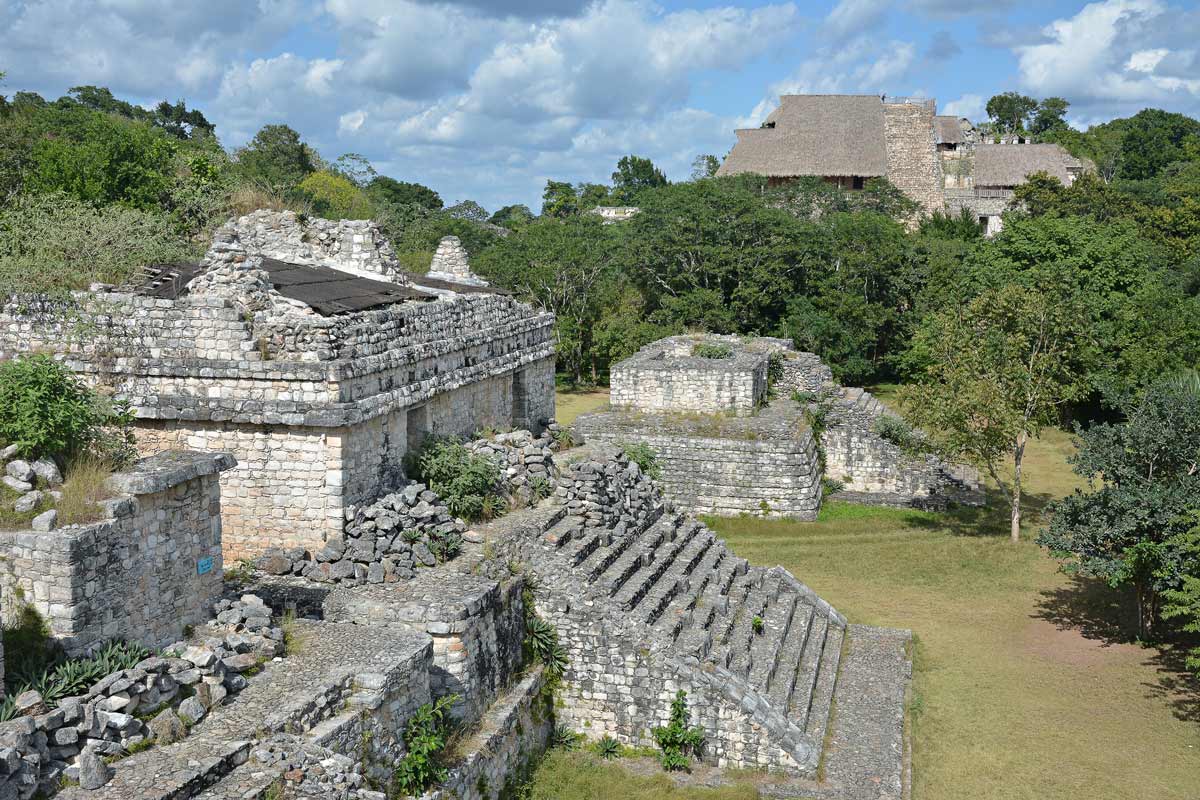 Mayan archeological site of Ek Balam in Valladolid, Mexico