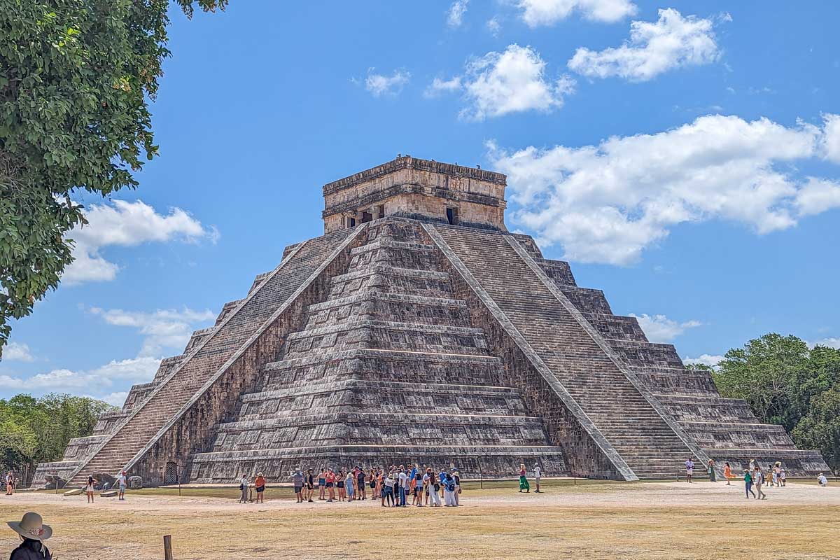 El Castillo Pyramid at Chichen Itza, Mexico