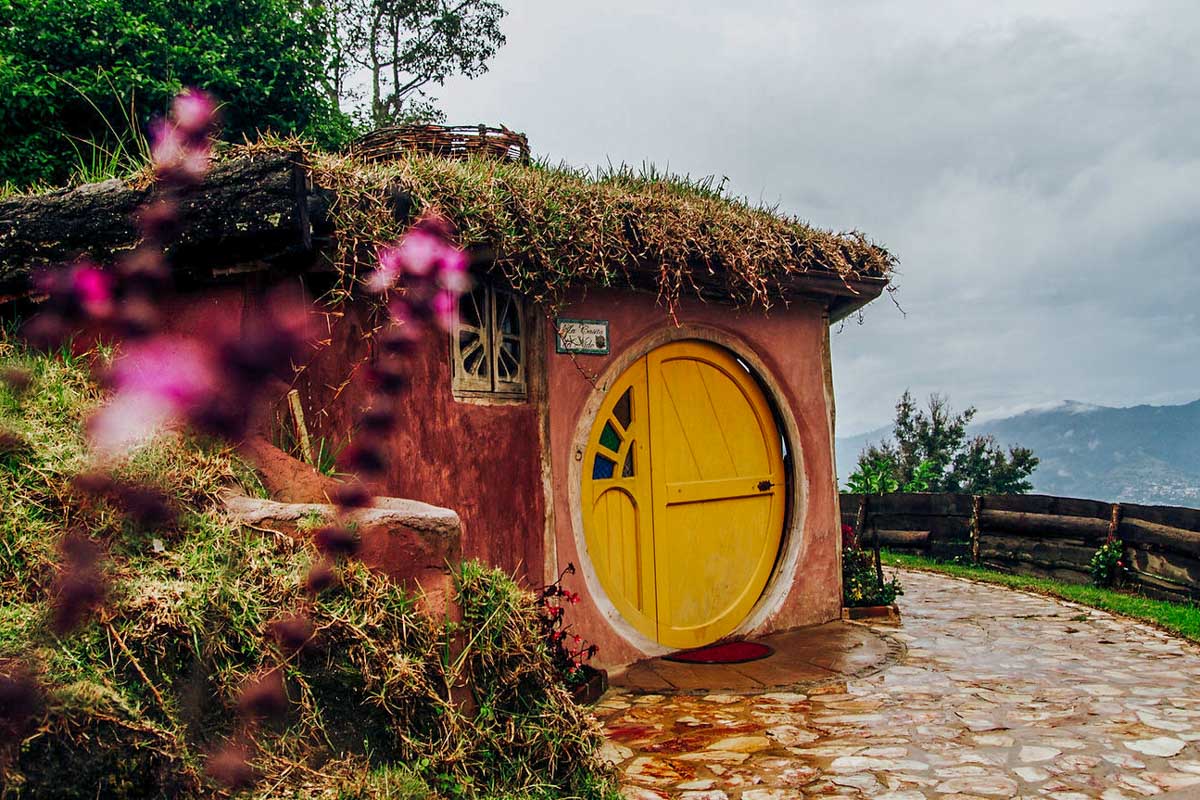 Hobbitenango near Antigua, Guatemala
