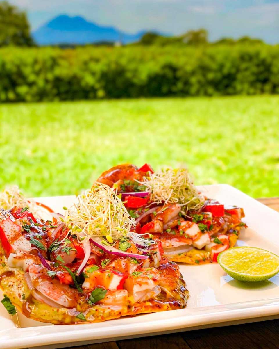 La Tasca Antigua tacos in Antigua, guatemala