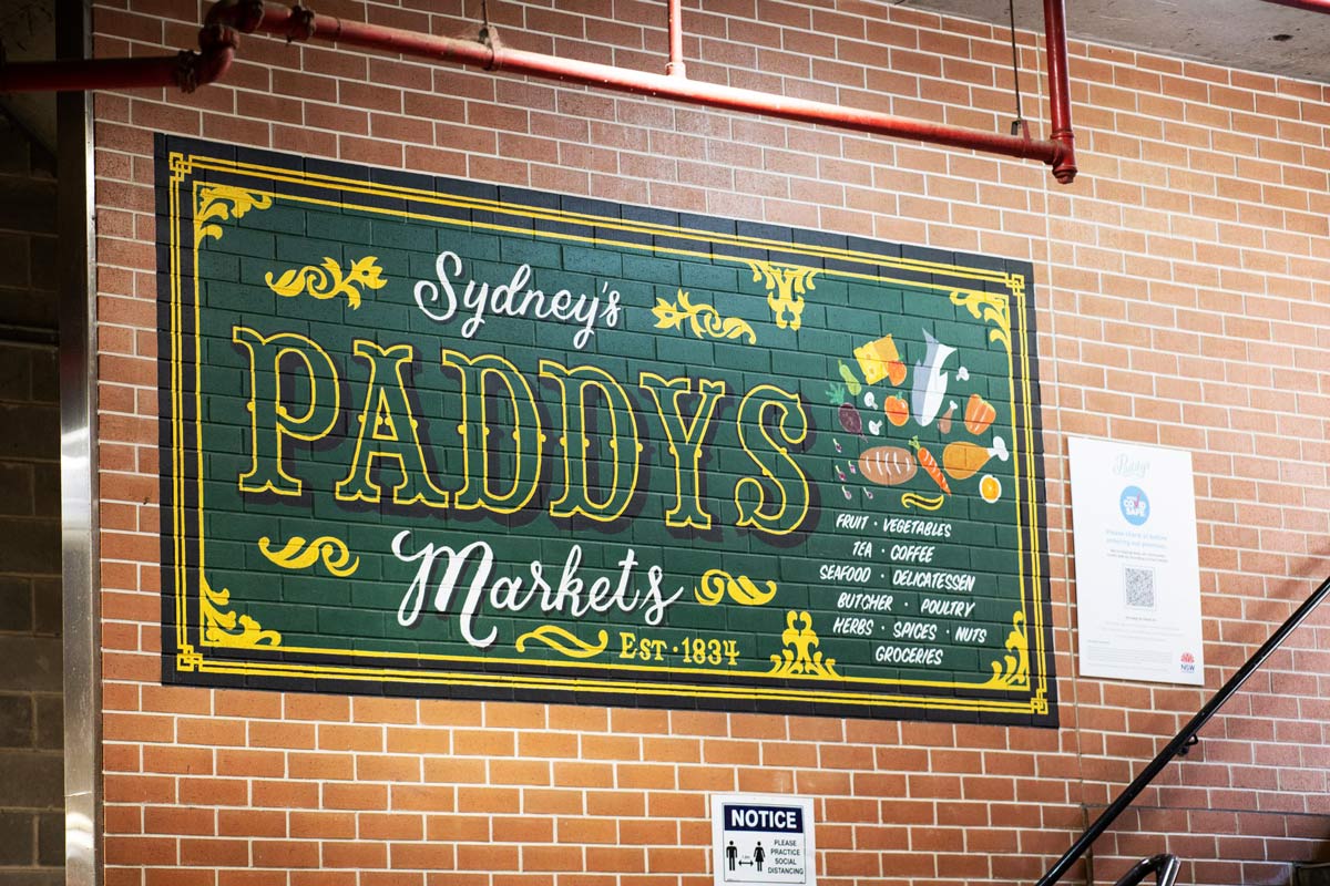 Paddy's Markets Haymarket in Sydney, Australia