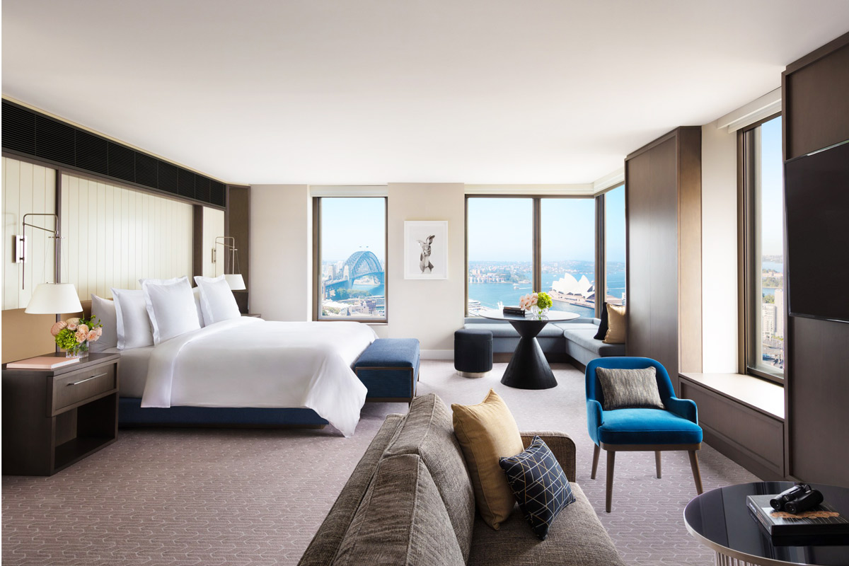 Get the best views of Sydney at Four Seasons Hotel Sydney, Australia