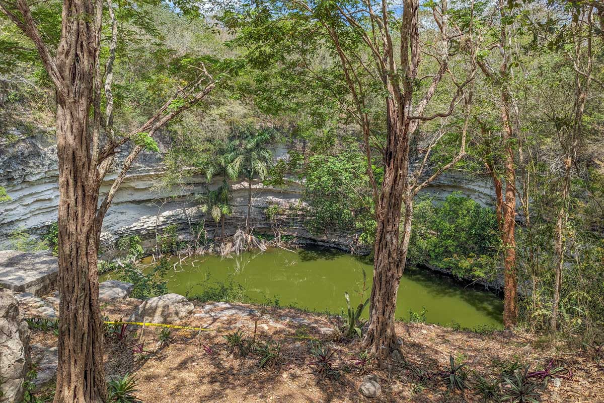 Sacred Cenote at Chichen Itza, Mexico