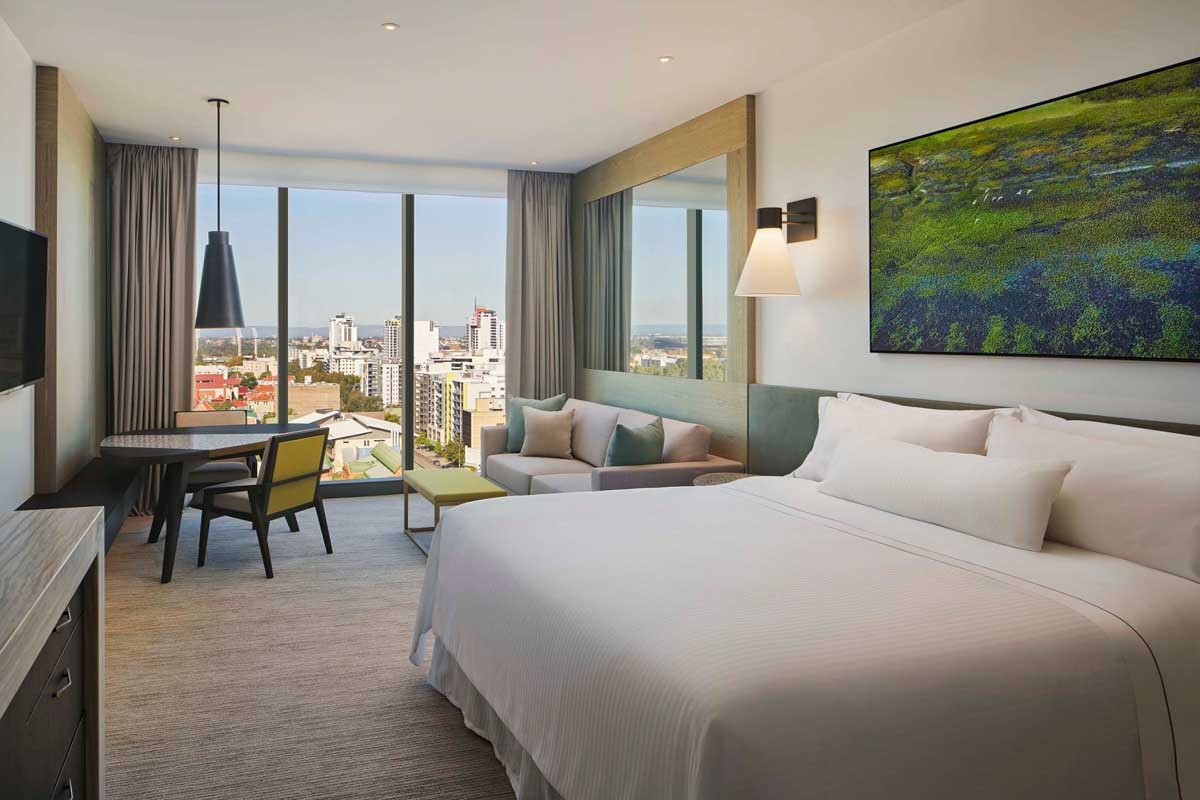The Westin Perth hotel room with a view