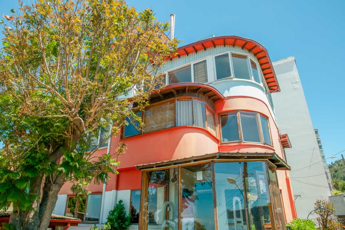 The house of La Sebastiana Museo de Pablo Neruda 