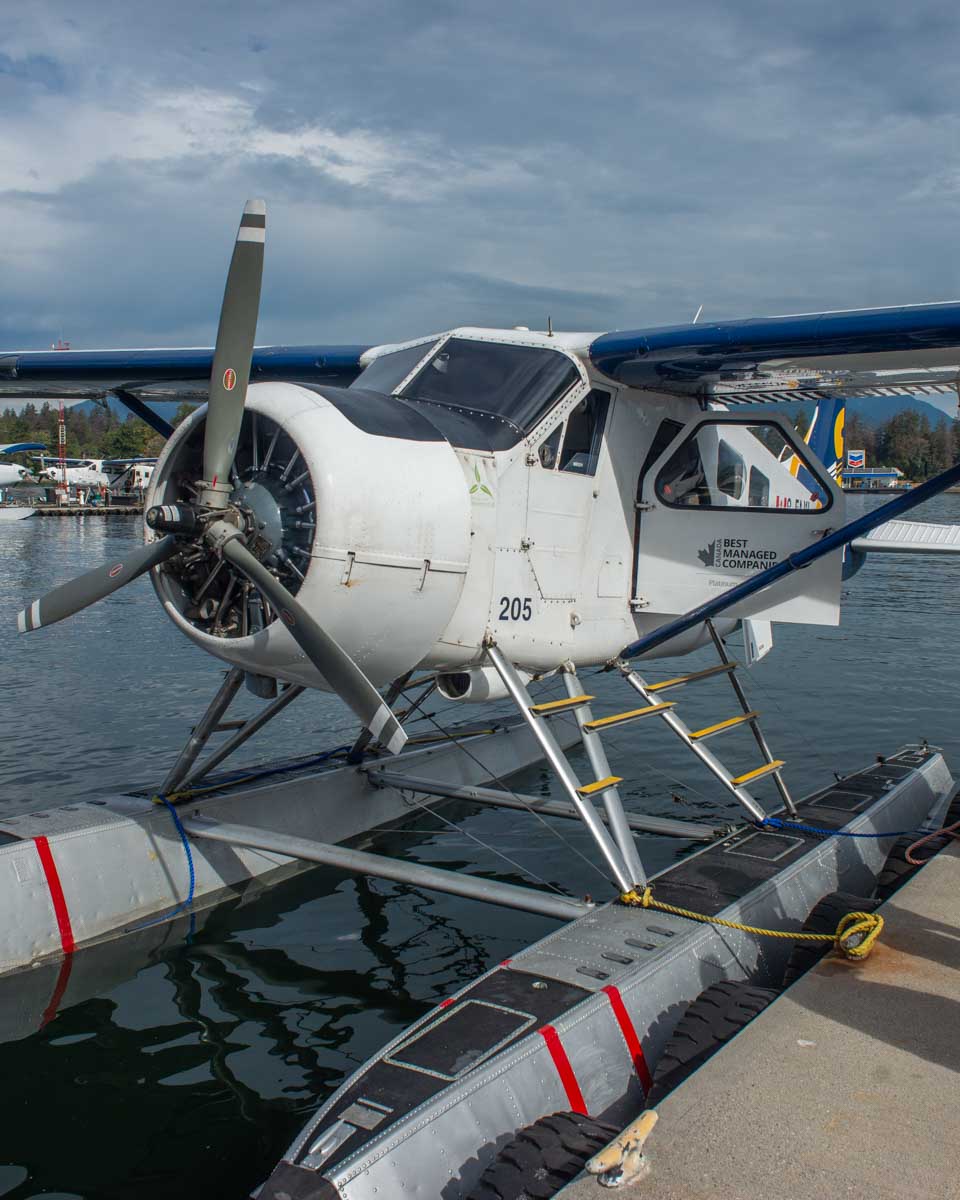 A sea plane in Vancouver harbour