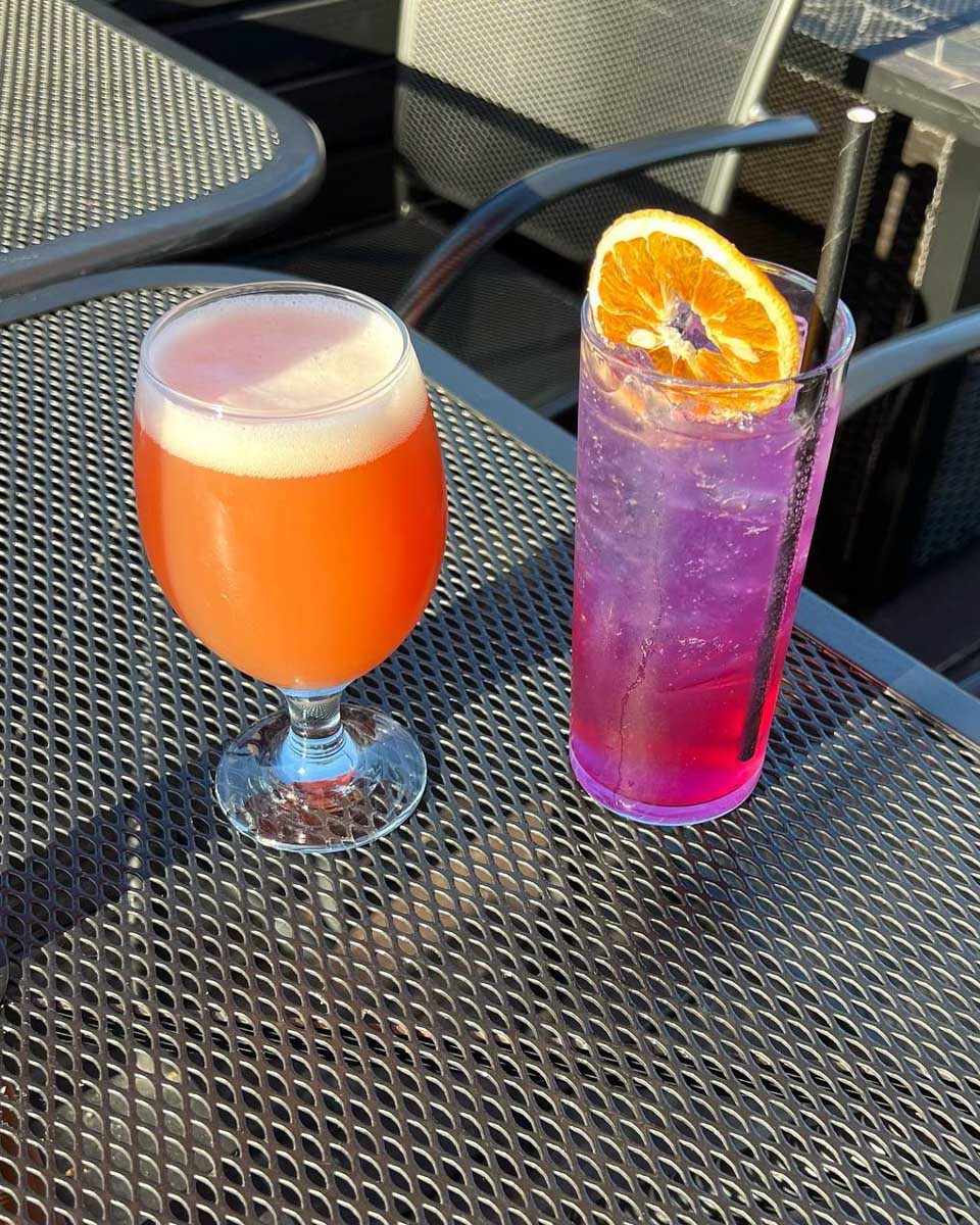 Darbys Pub Vancouver beer and cocktail