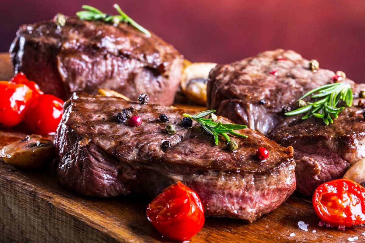 steak from Dark Table in Kitsilano, Vancouver BC