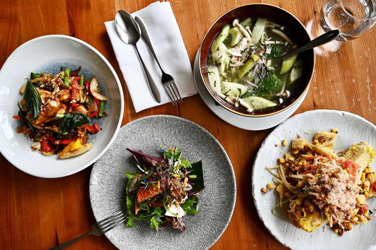 Thai foods from Maenam in Kitsilano, Vancouver