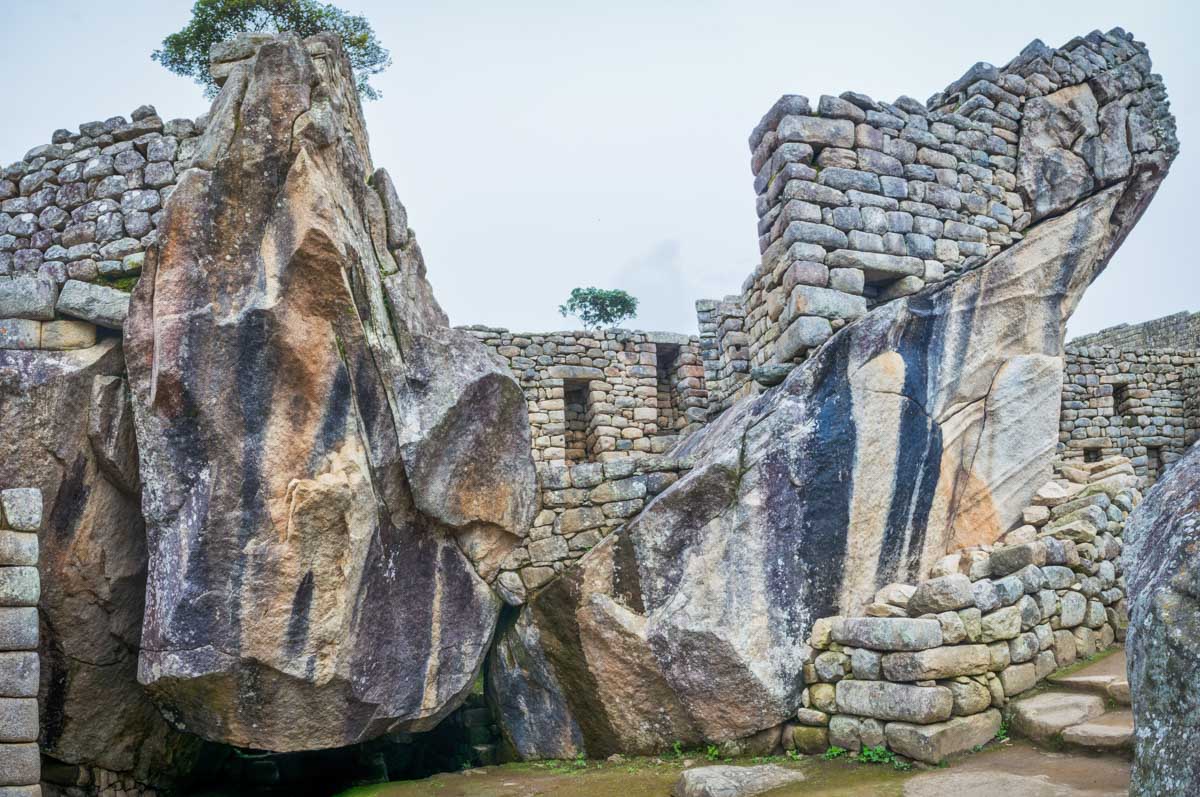 Condor Temple Machu Picchu, Peru