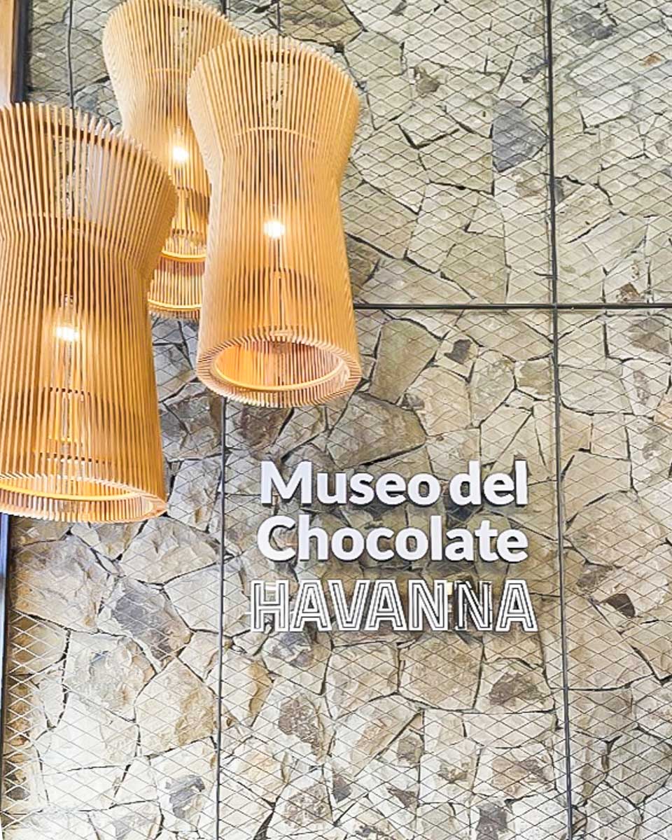 Museo del Chocolate Havanna sign