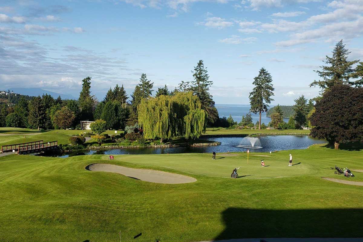 The course at Nanaimo Golf Club
