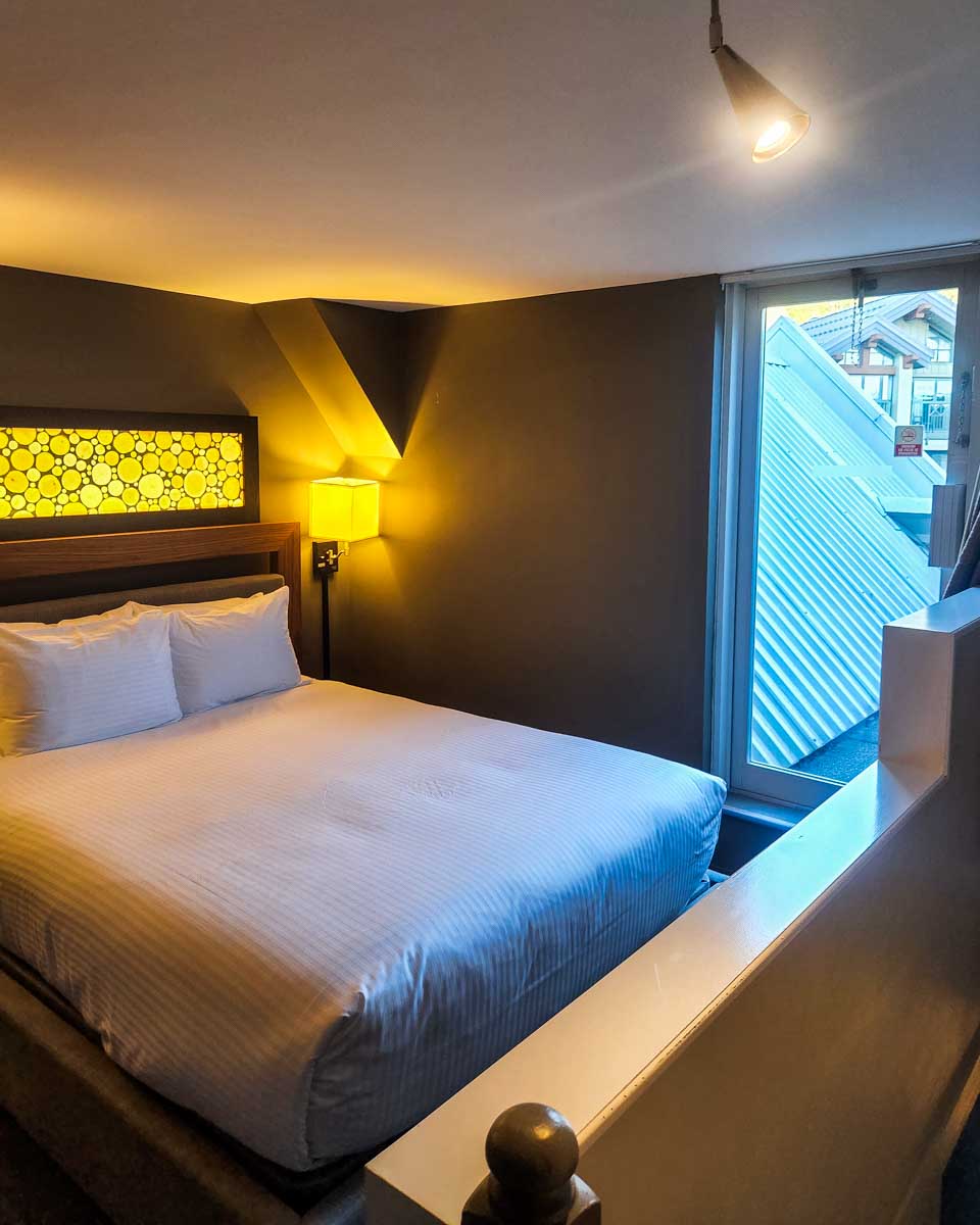 The room at the Adara in Whistler, BC