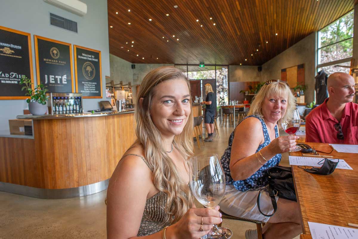 Bailey at Howard Park Winery in Margaret River