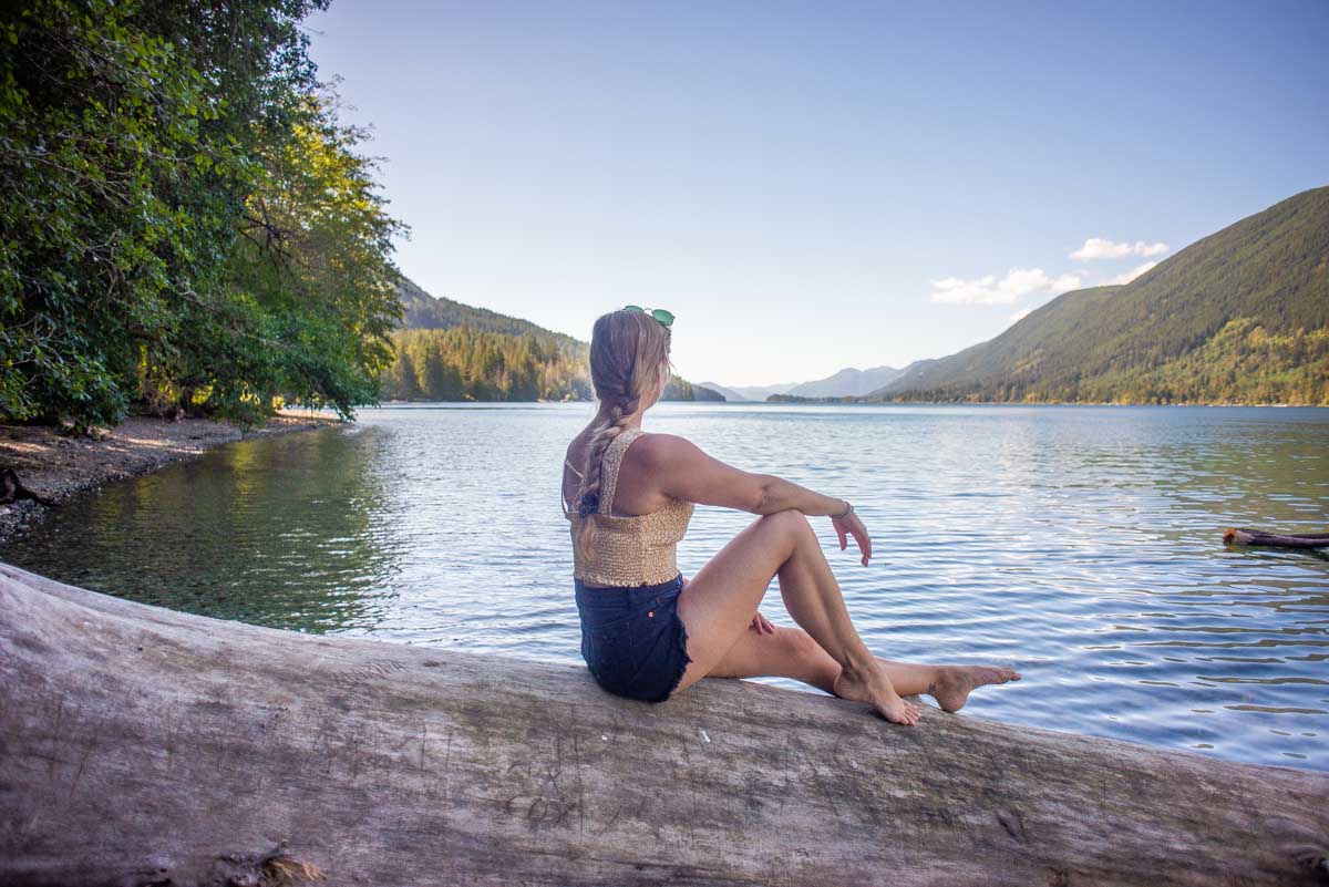 Bailey at Spring creek recreational site 