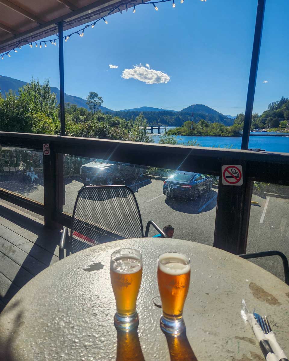 Beers at Jake's at the Lake 