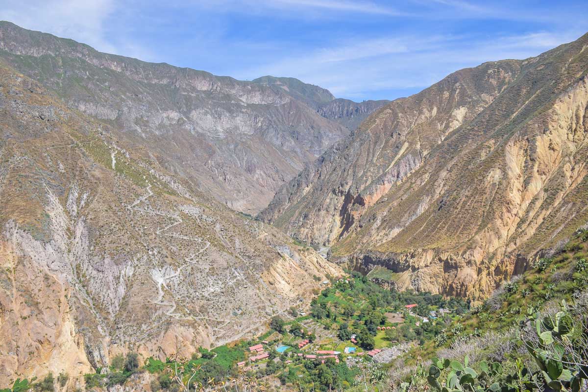 Colca Canyon landscape shot