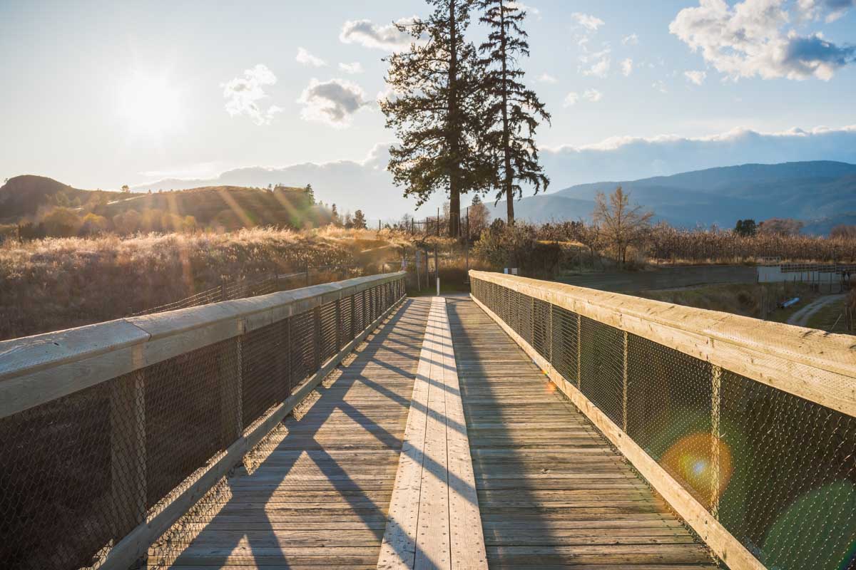 Kettle Valley Trail in Penticton