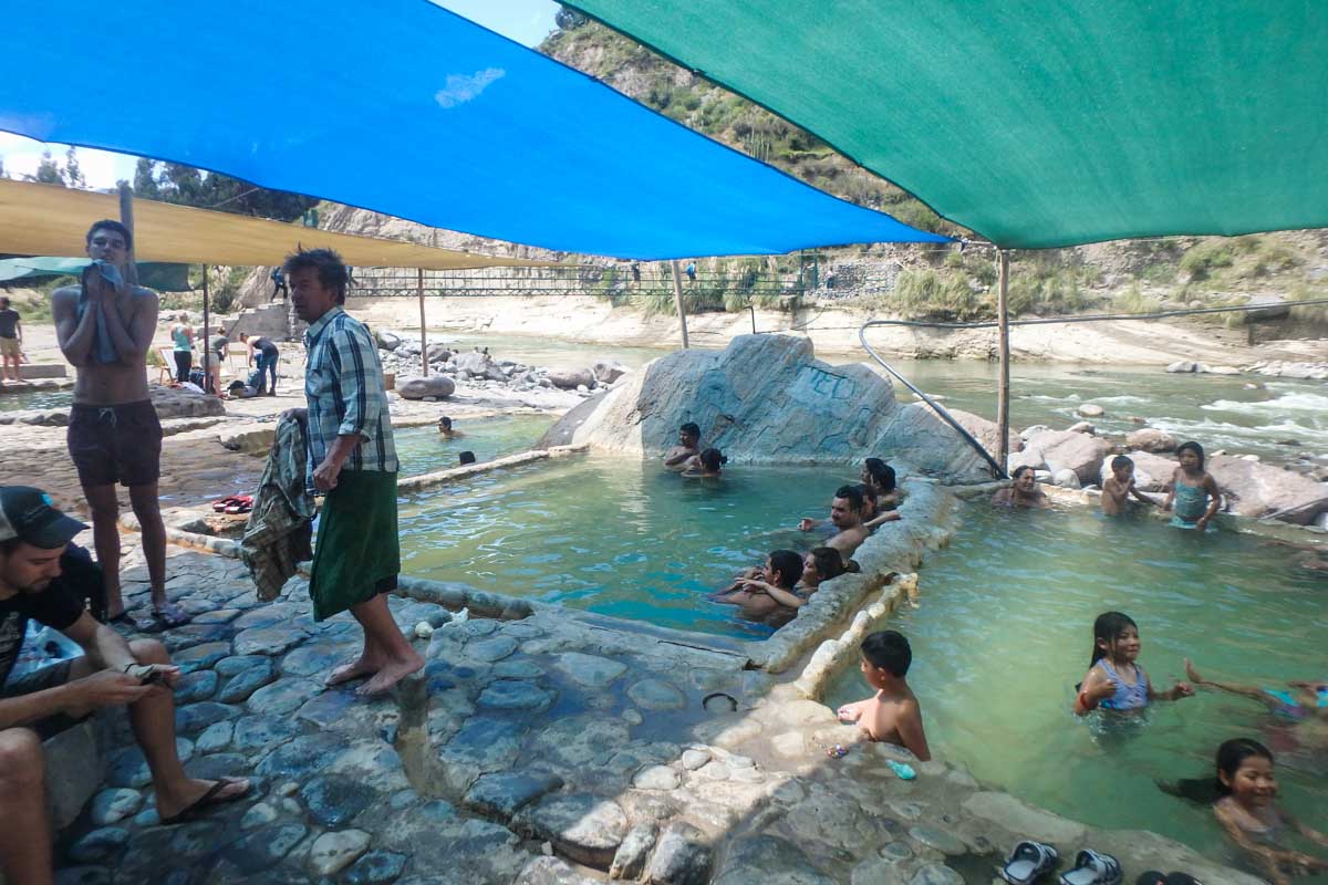 La Calera thermal waters in Colca Canyon