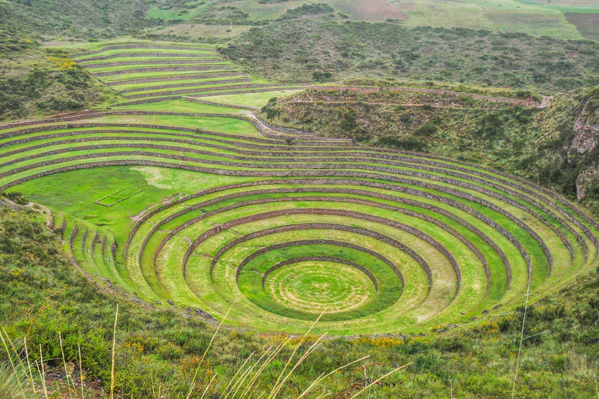 Moray Ruins in the Sacred Valley, Peru