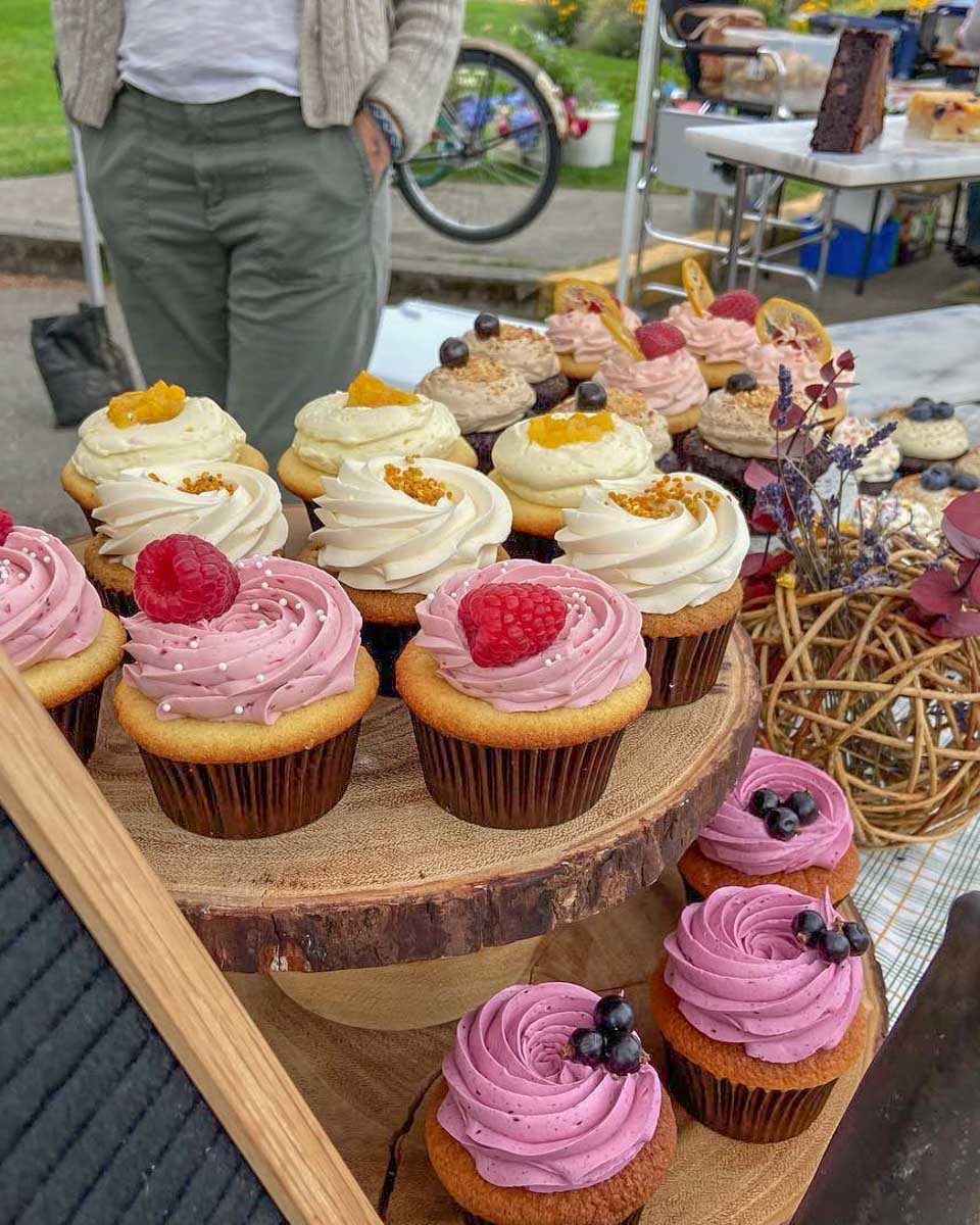 Qualicum Farmers Market muffins