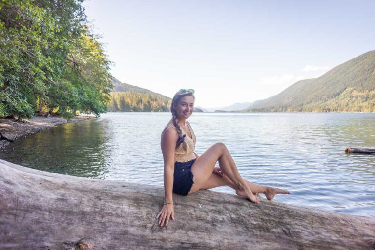 Scenic view at Spring creek recreational site 