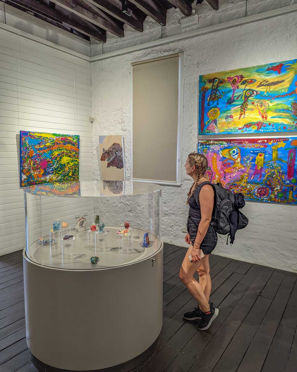 Bailey at the Wadjemup Museum