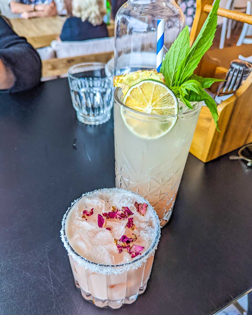 Cocktails at Isola Bar e Cibo on Rottnest Island