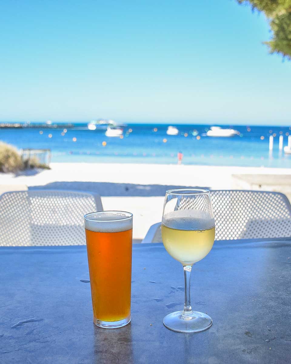 Drinks at Hotel Rottnest