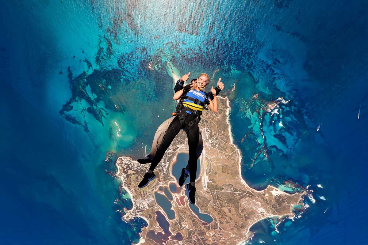Skydive Geronimo Rottnest