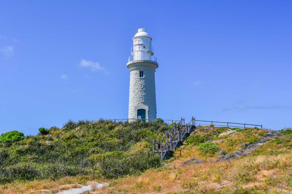 Wadjemup Lighthouse on Rottnest Island, WA