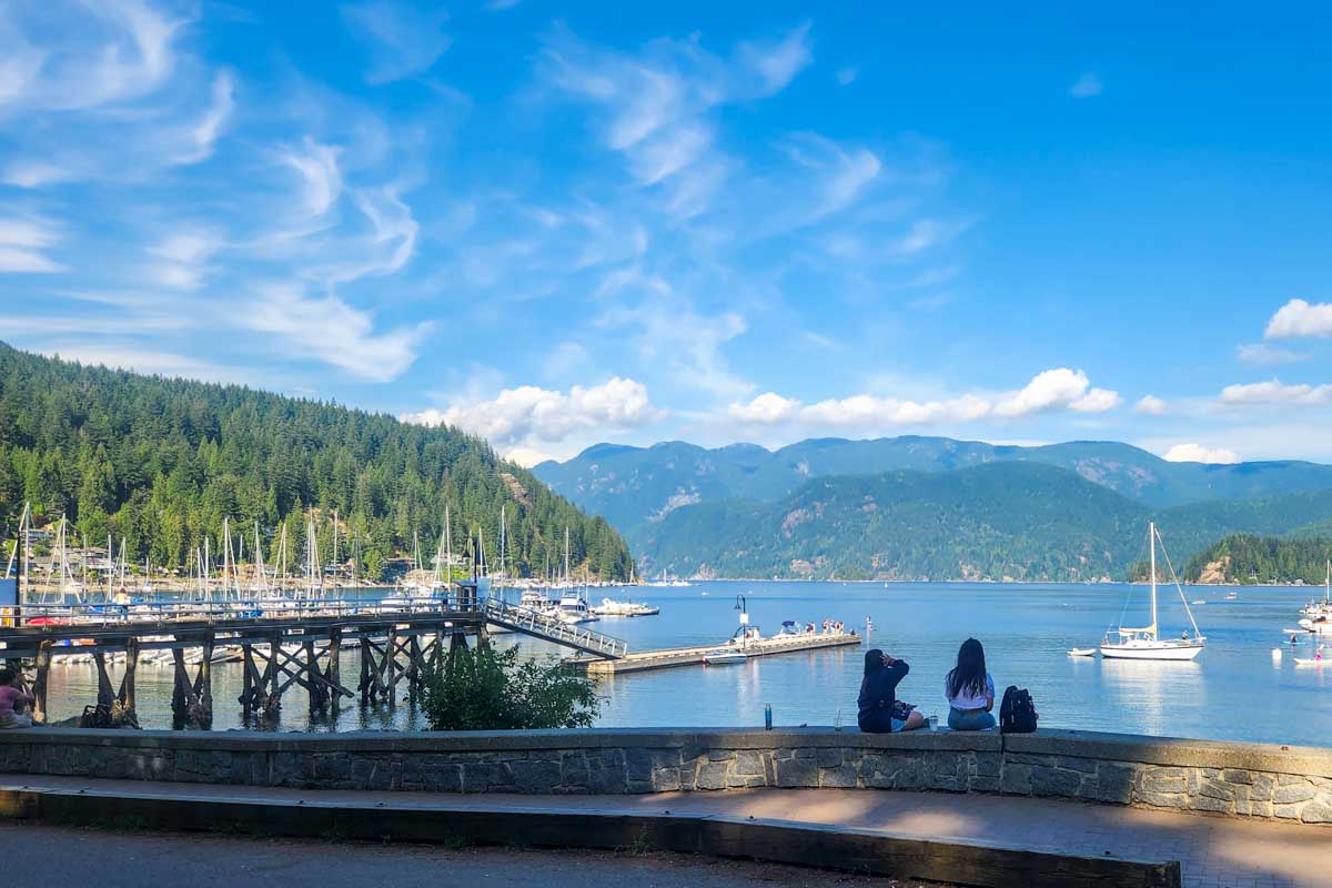 Beautiful view of Deep cove, Vancouver