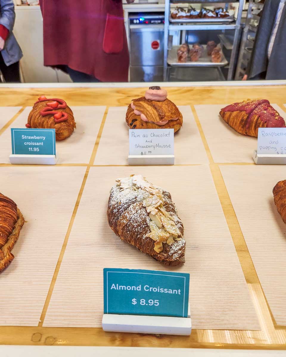 Croissants at Freyja Croissants in Campbell River, BC