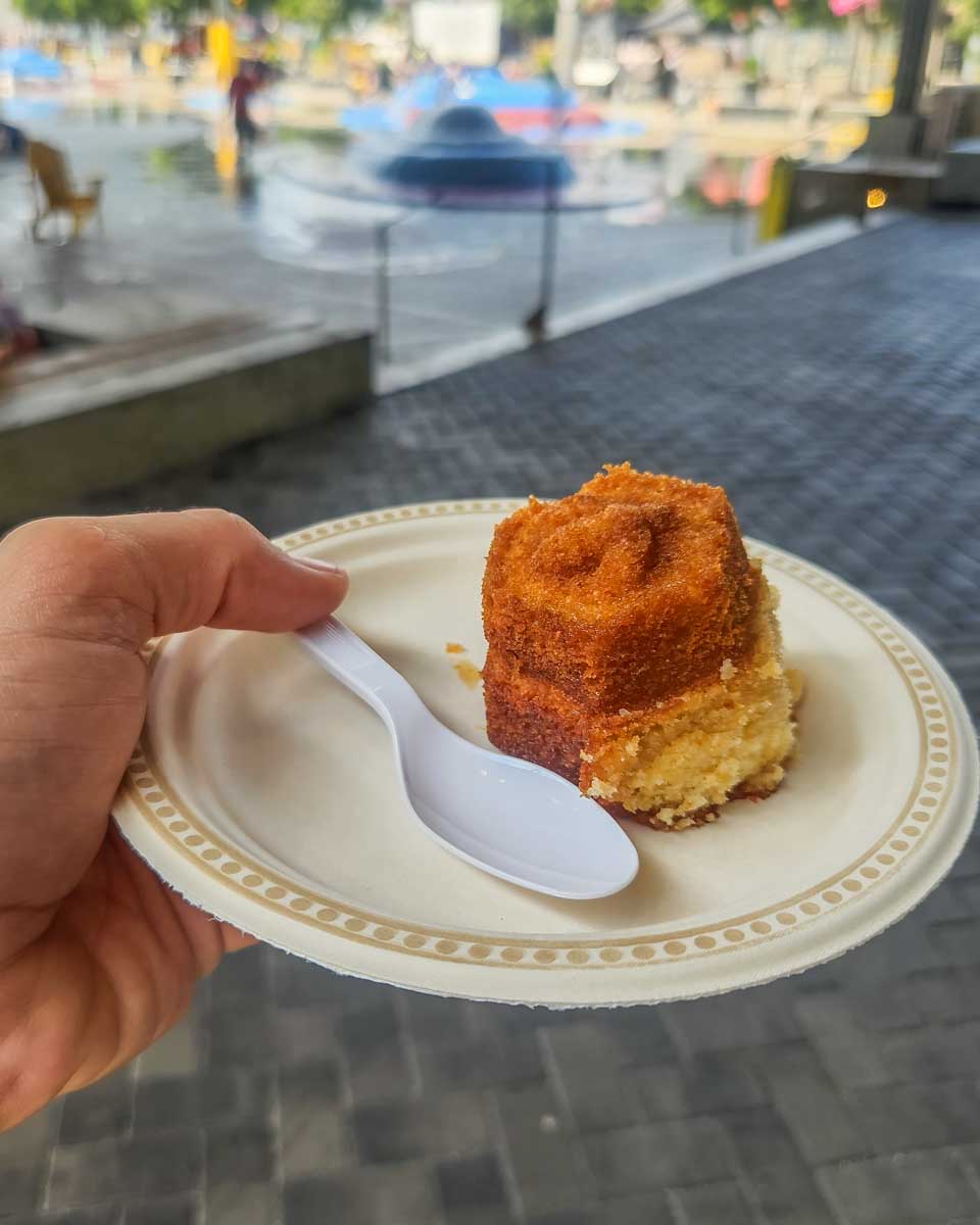 Honey Cake at Main Street Honey Shoppe at The Shipyards 
