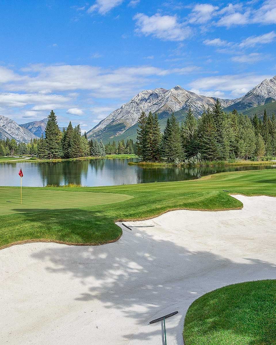 Kananaskis Country Golf Course on a summers day