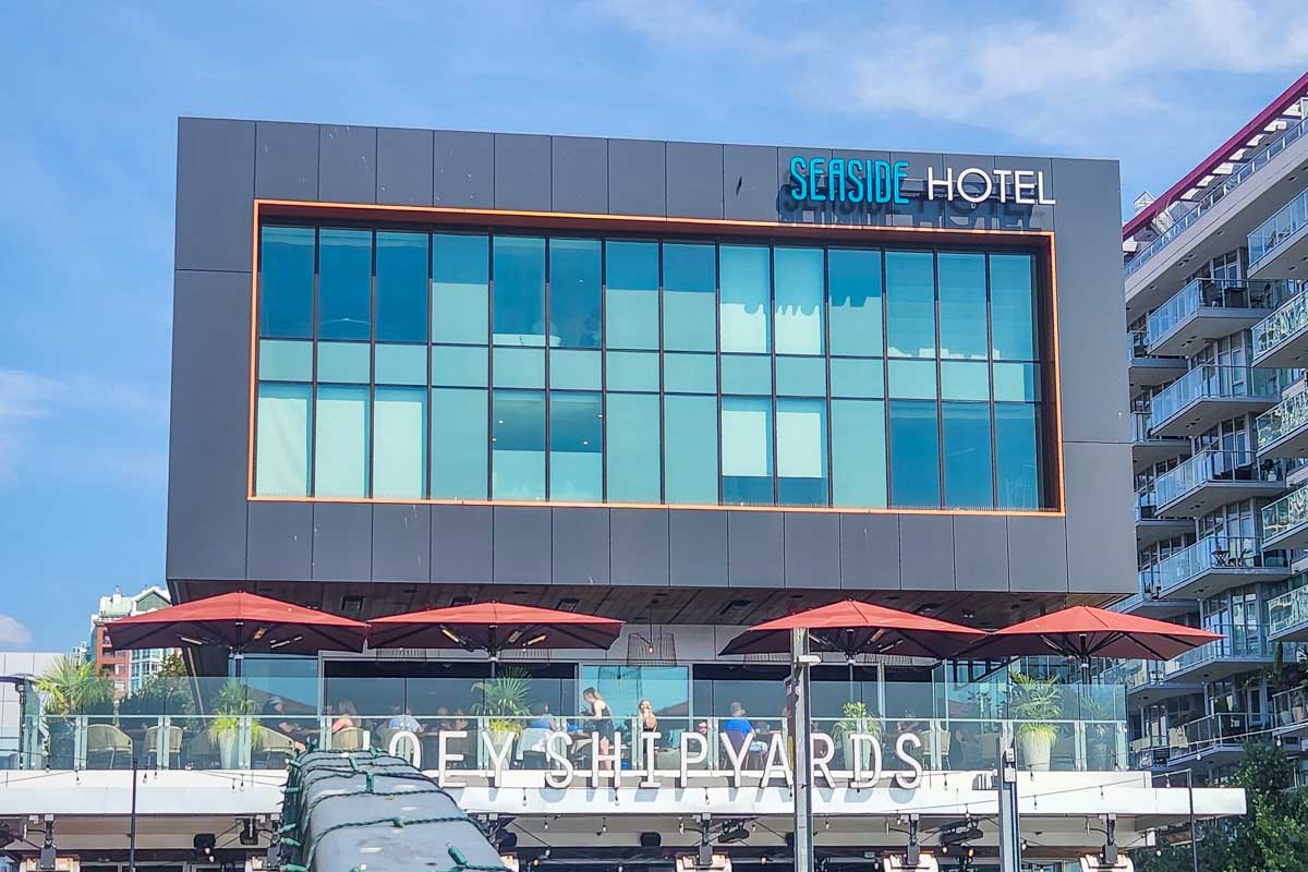 Seaside Hotel in Lonsdale Quay, Vancouver