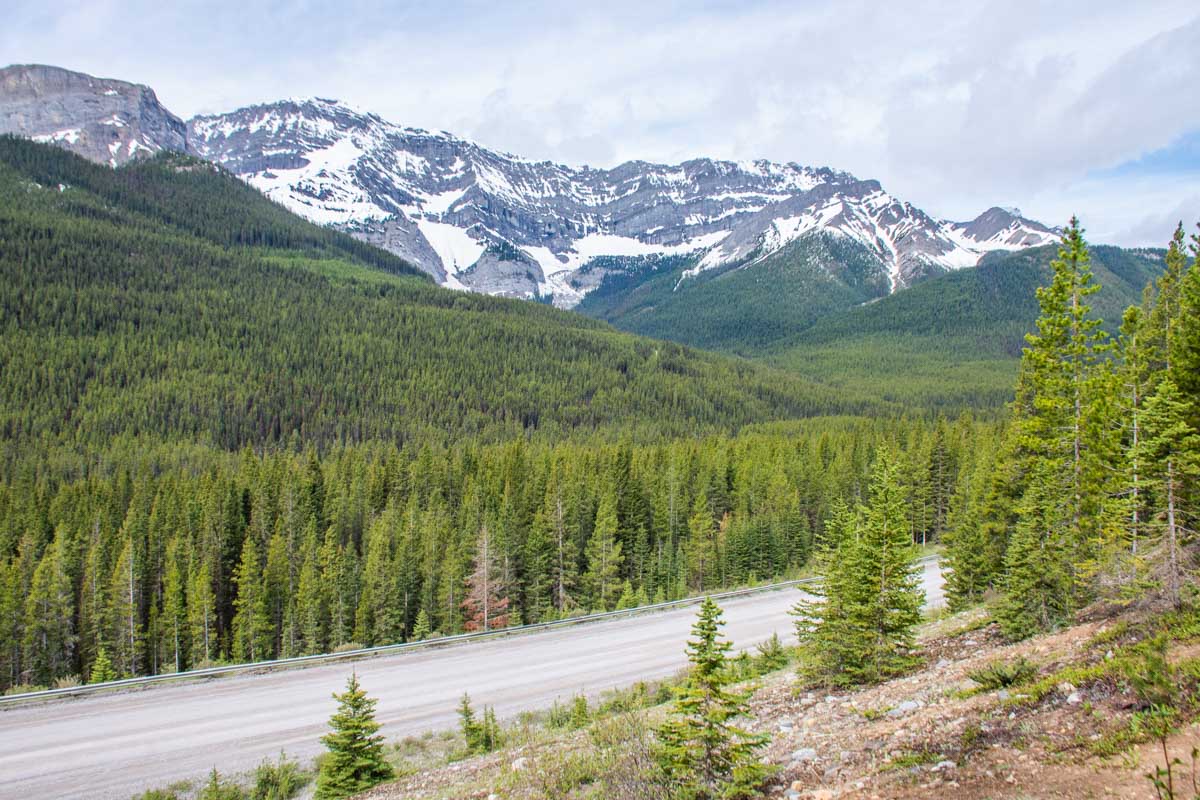 Smith Dorrien Highway in the Kananaskis