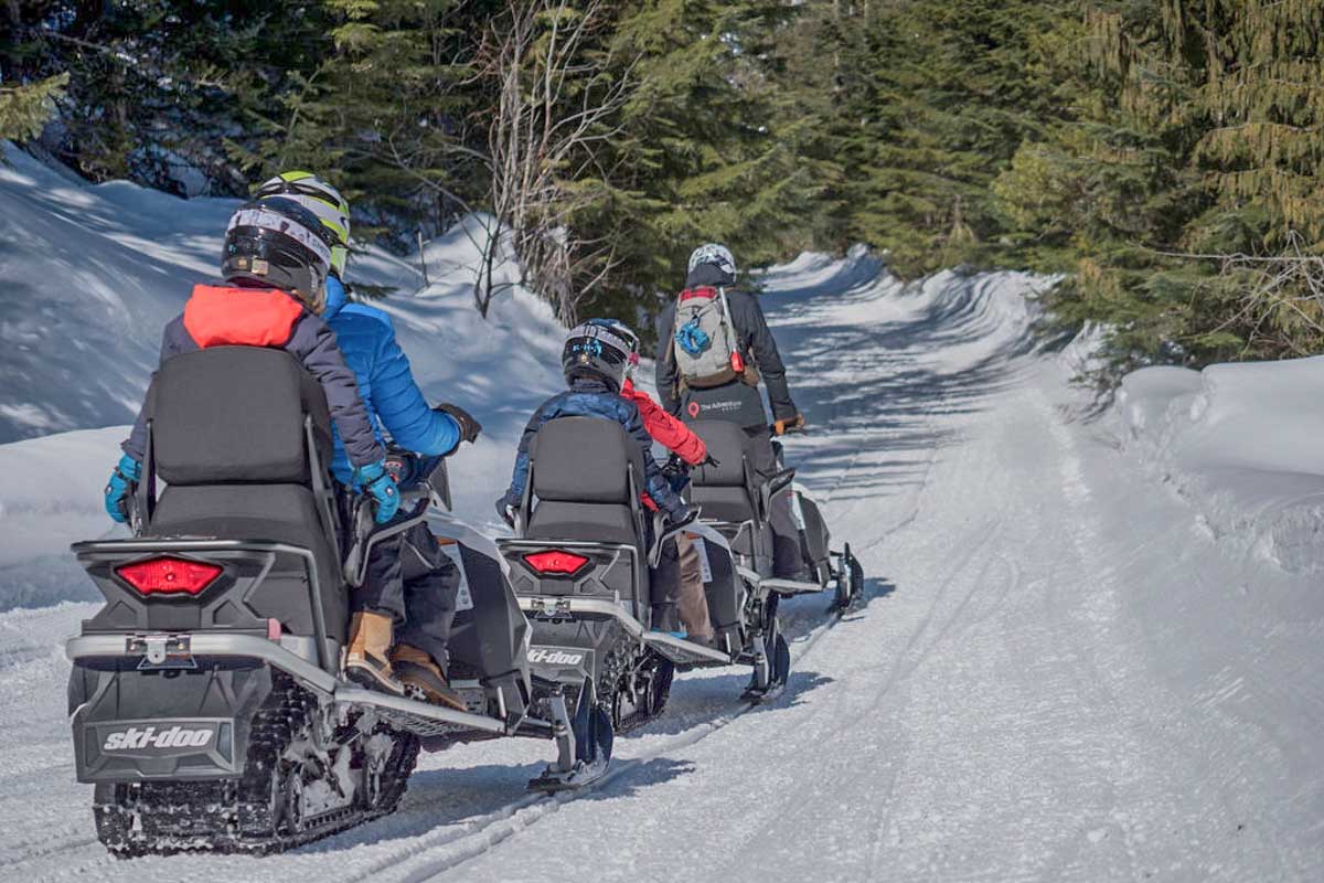 The Adventure Group Whistler Snowmobile Tour
