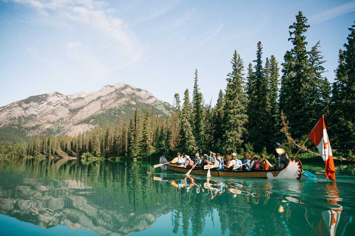 The Banff Canoe Club tour in Banff