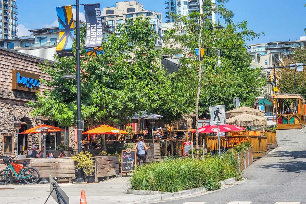 View of Lonsdale Ave in Vancouver