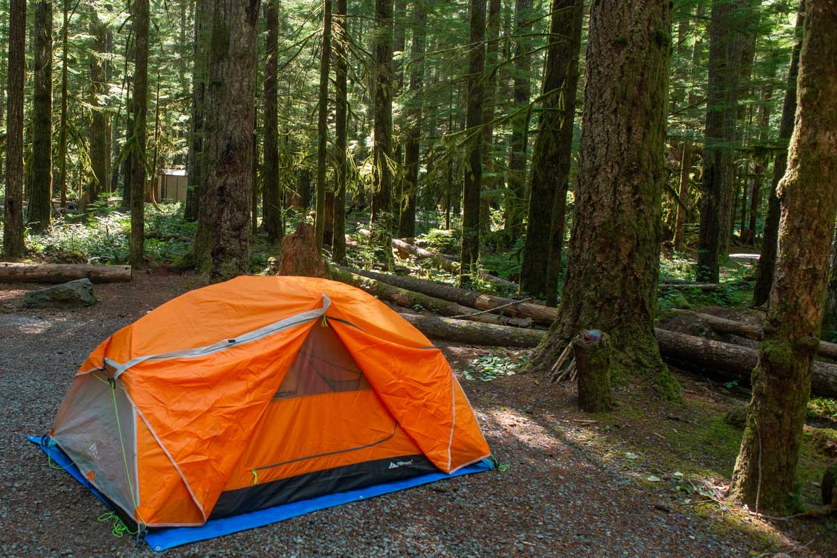 Camping at Mount Fernie Provincial Park 