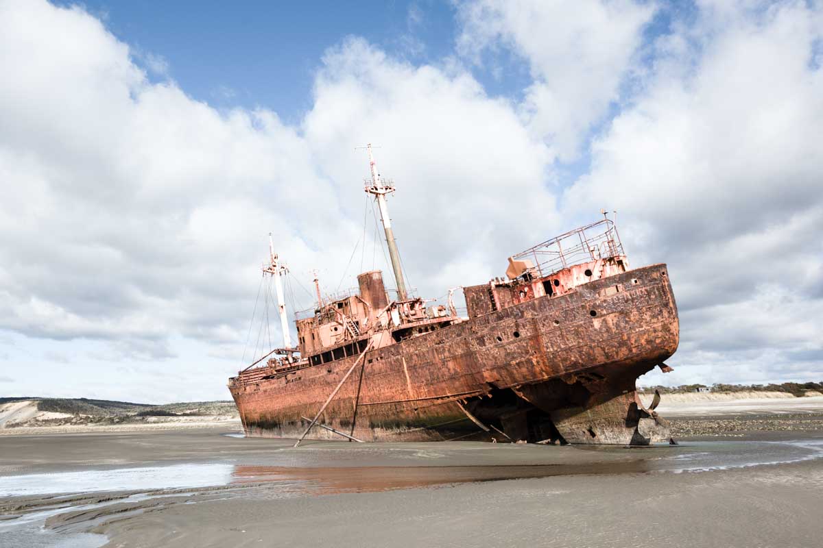 Desdemona ship in Cabo San Pablo