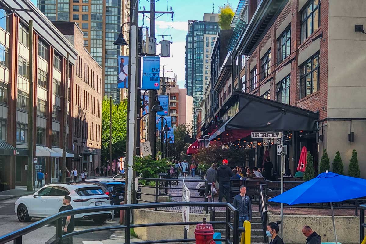 The Yaletown Heritage District 