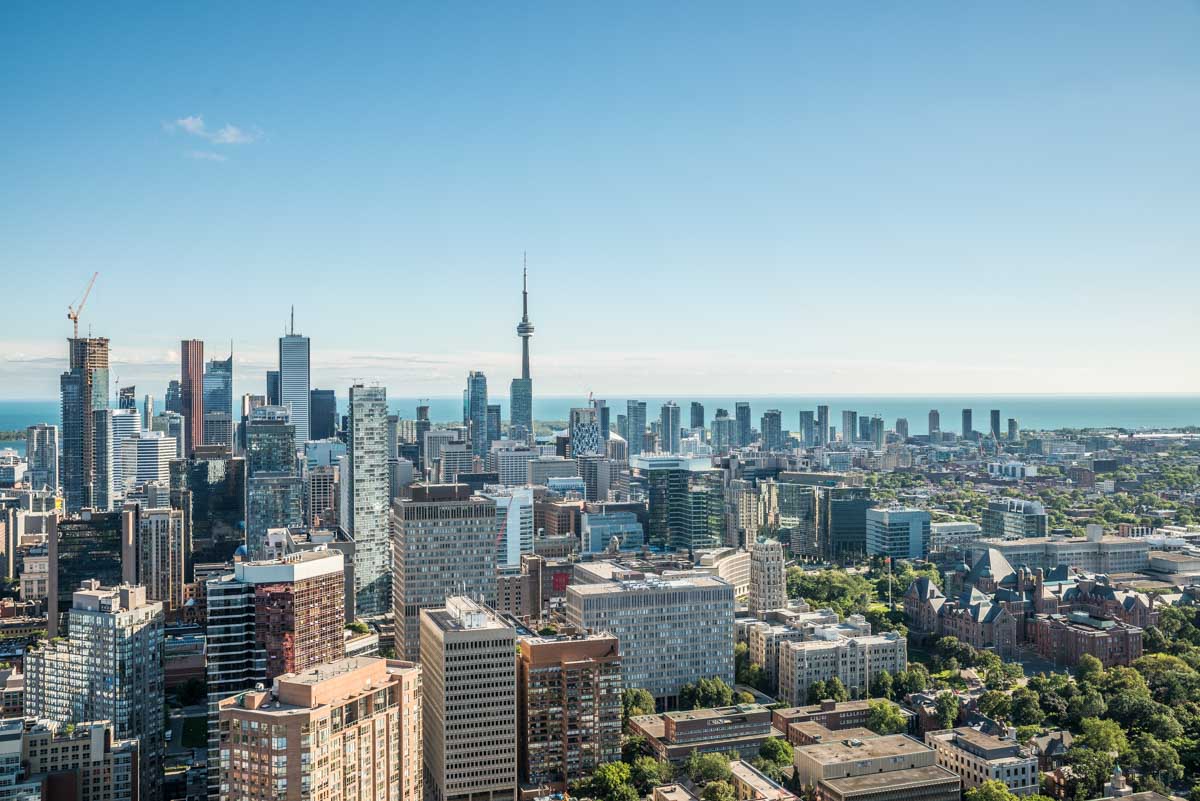 Beautiful view of Toronto, Canada