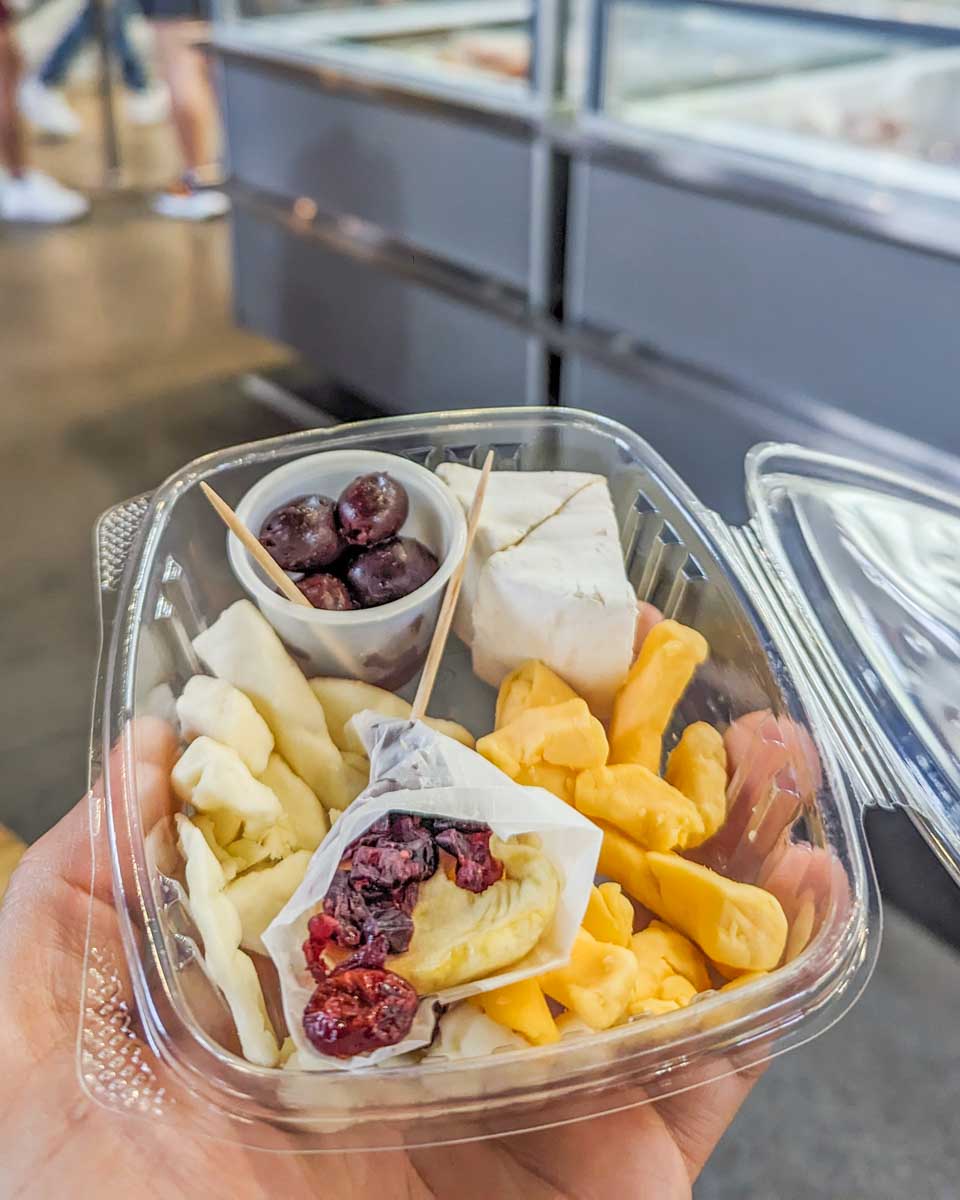Cheese curds on a food tour in Toronto