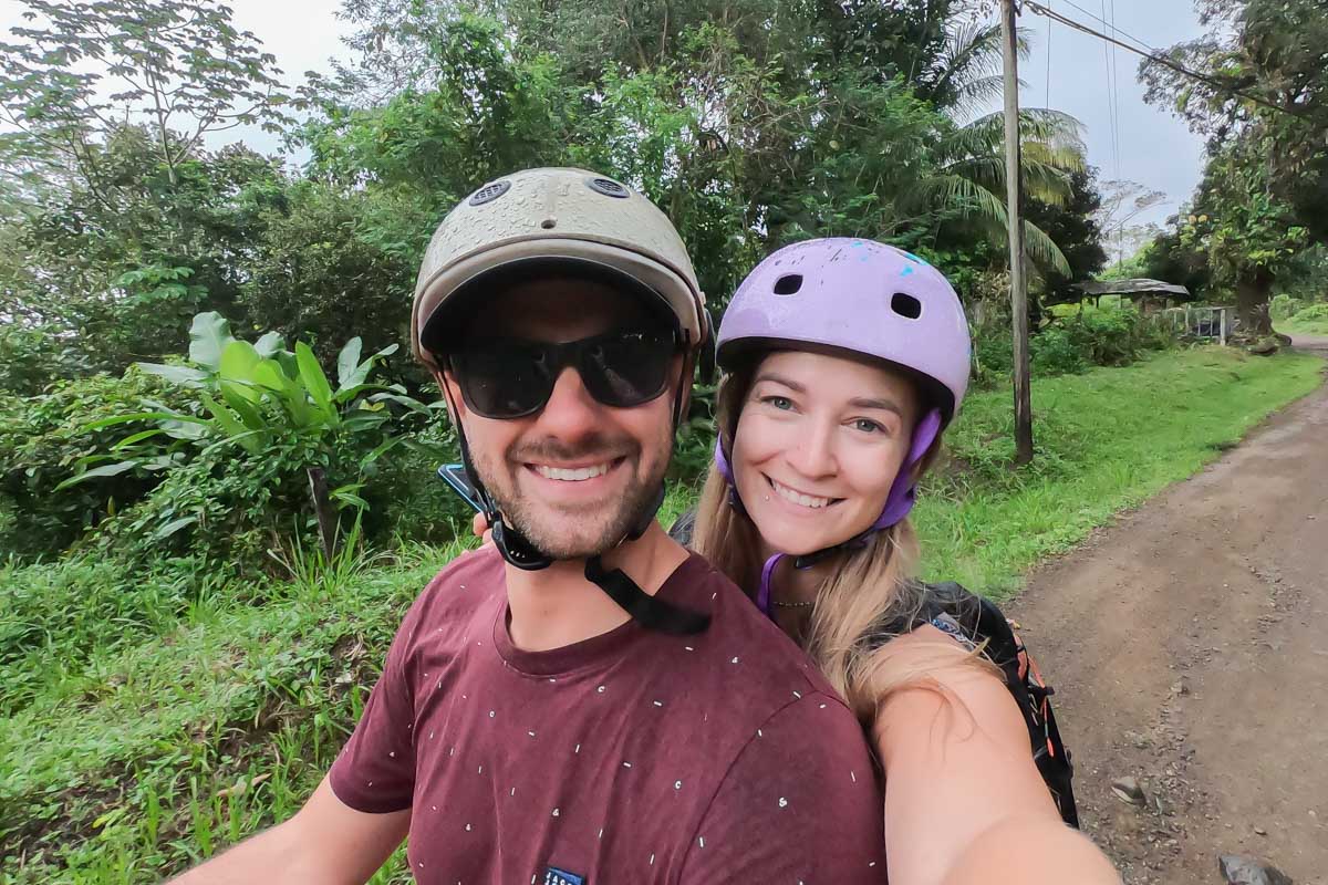 Daniel and Bailey go ATVing in Fiji
