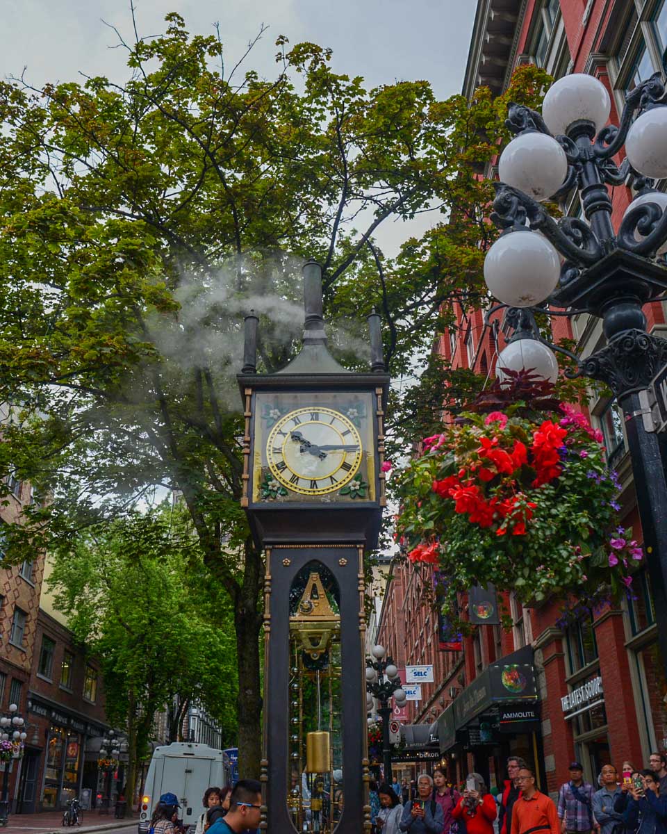 Gastown Steam Clock in Vancouver
