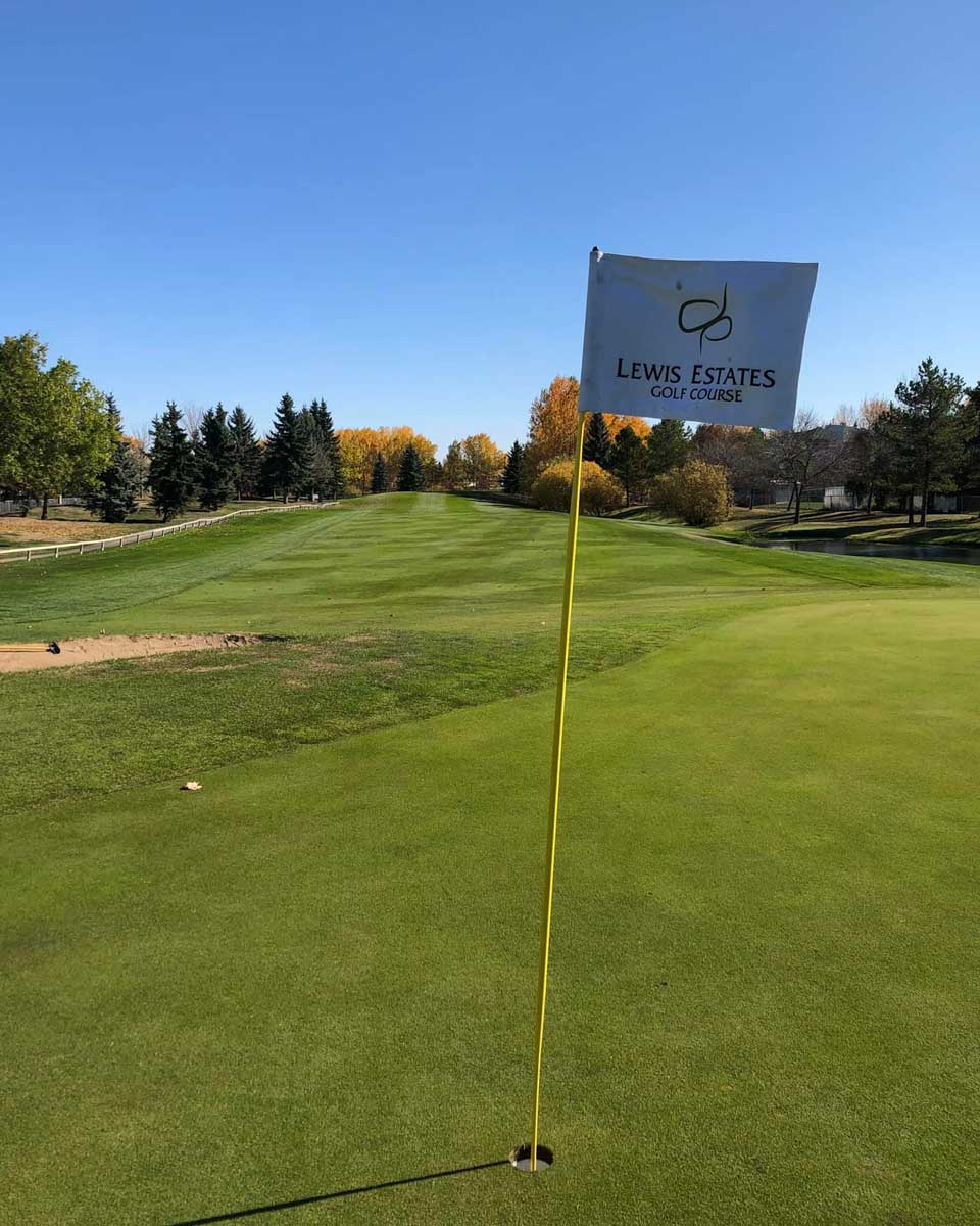 Hole at Lewis Estates Golf Course