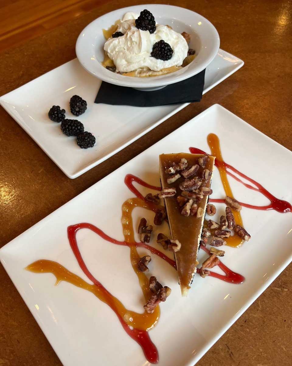 Johnston Canyon Lodge & Bungalows dessert